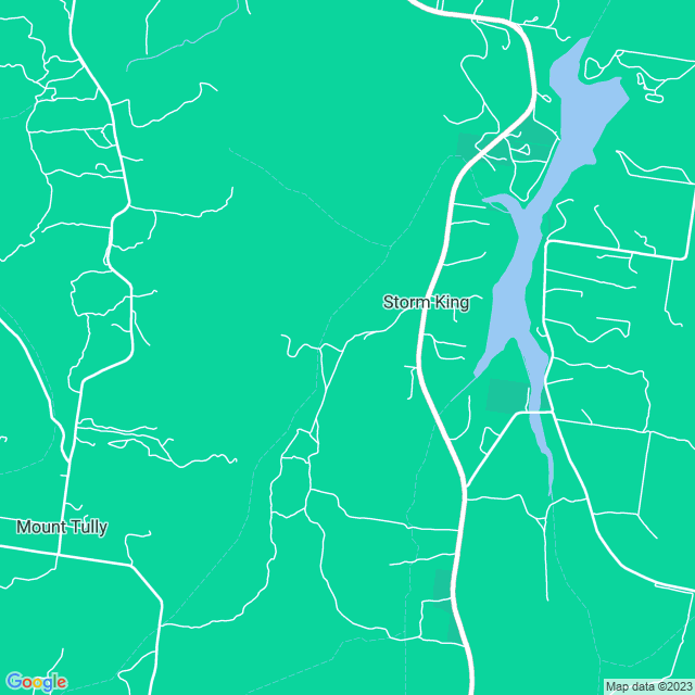Map showing the location of Iron Creek in Storm King, QLD 4380