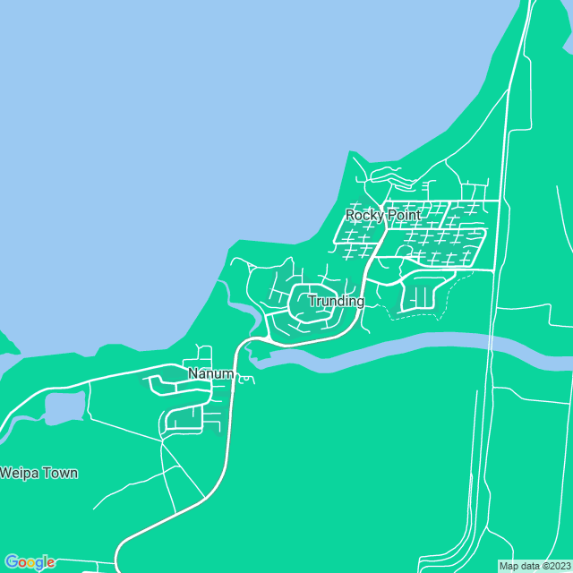 Map showing the location of Birdies Restaurant in Trunding, QLD 4874