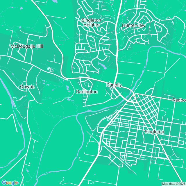 Map showing the location of Joes locksmith singleton in Darlington, NSW 2330
