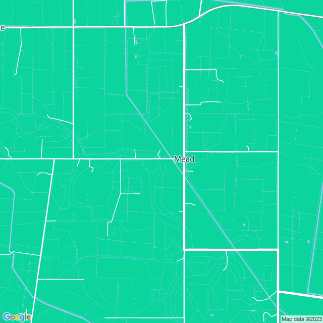 Map showing the location of Polished Developments in Mead, VIC 3568