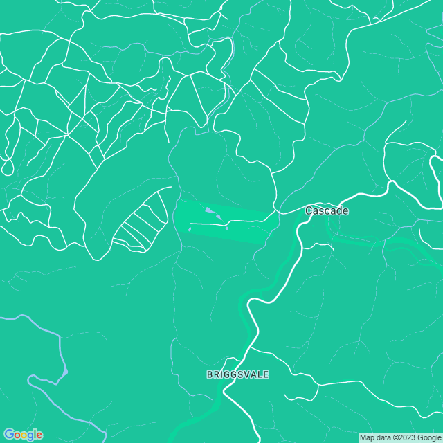 Map showing the location of Cascade Environmental Education Centre in Cascade, NSW 2453