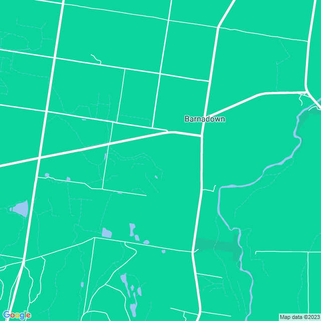 Map showing the location of Connected AV & Security in Barnadown, VIC 3557