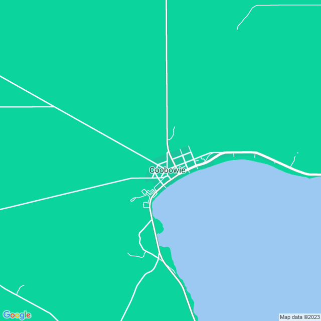 Map showing the location of KASBUILD in Coobowie, SA 5583
