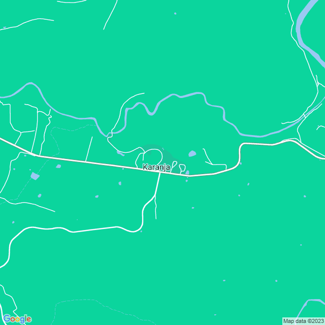 Map showing the location of Booth in Karanja, TAS 7140