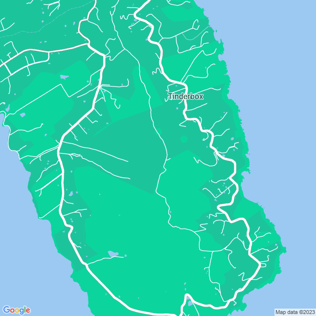 Map showing the location of Osfirstimer in Tinderbox, TAS 7054