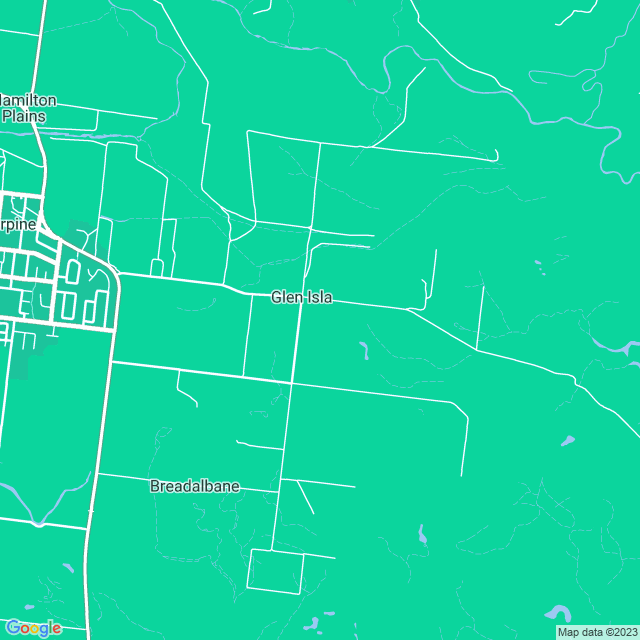 Map showing the location of Black D J in Glen Isla, QLD 4800