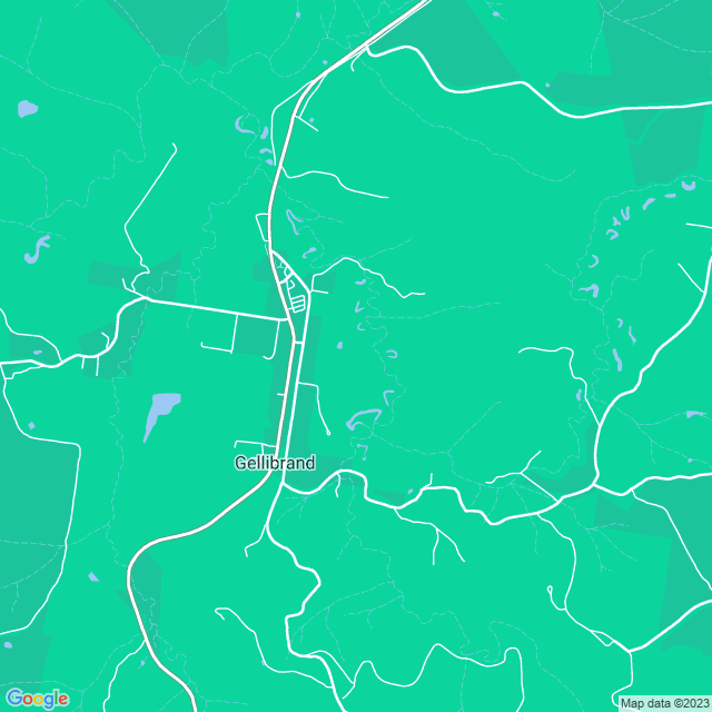 Map showing the location of Gellibrand Pub in Gellibrand, VIC 3239