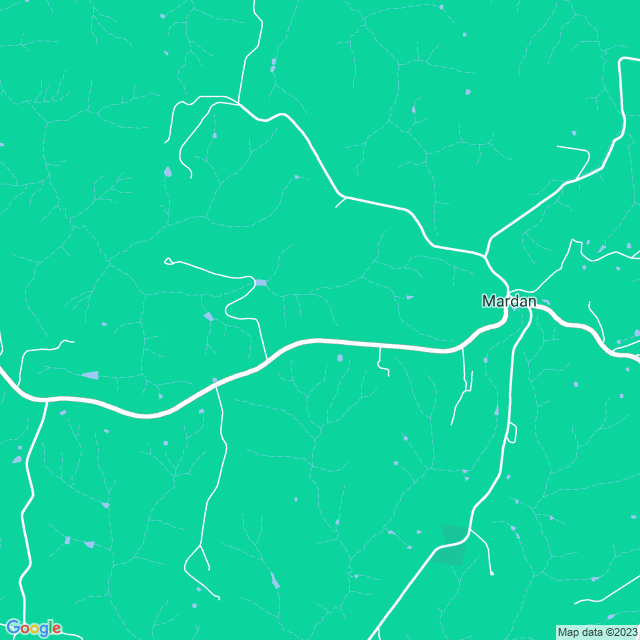 Map showing the location of Colourful Thorns in Mardan, VIC 3953