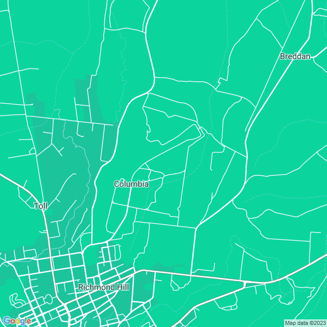 Map showing the location of 108 Squadron in Columbia, QLD 4820