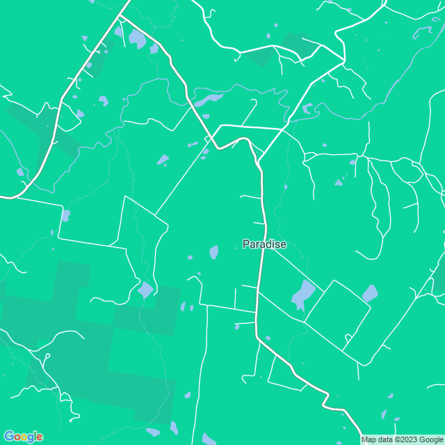 Map showing the location of Paradise Homes in Paradise, TAS 7306