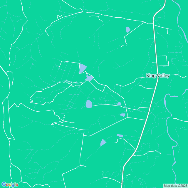 Map showing the location of Copeland Constructions in King Valley, VIC 3678