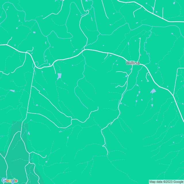 Map showing the location of Fireflies in Willina, NSW 2423