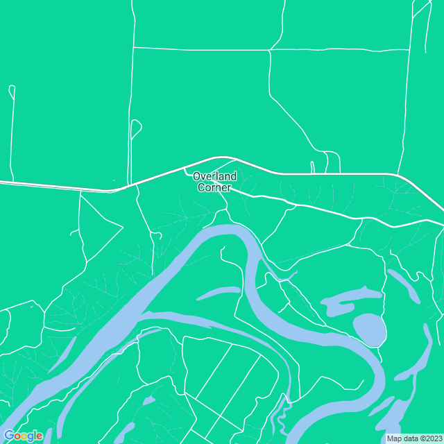 Map showing the location of Heron Bend in Overland Corner, SA 5330