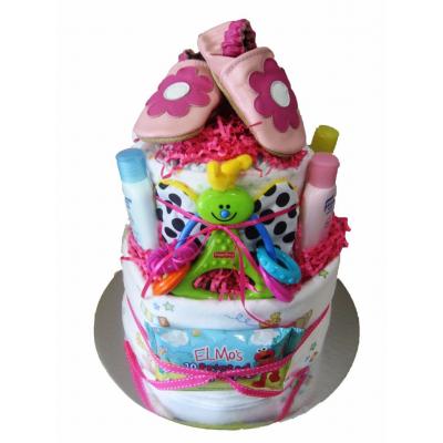 2 Tier Nappy Cake - see website for full description