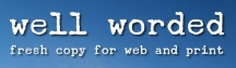 Logo for Copywriters Sydney - Well Worded Copywriting