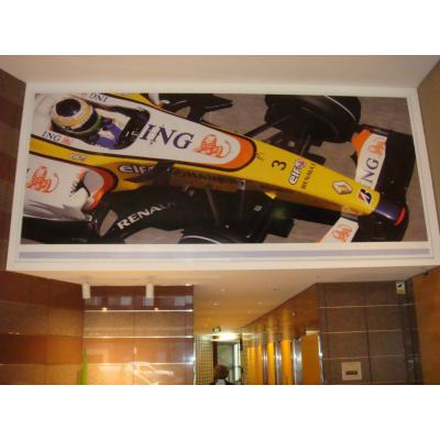 Digitally printed banner