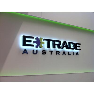 Fabricated and L.E.D illuminated logo.