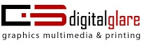 Logo for Digital Glare Graphic Design For Websites