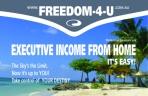 Logo for Freedom4U A Home Based Business With Huge Returns