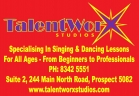 Singing & Hip Hop Dancing Lessons Adelaide Logo