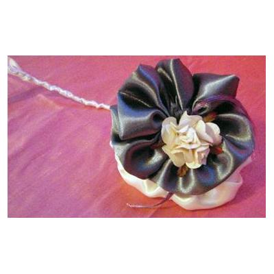 Hand made satin flower