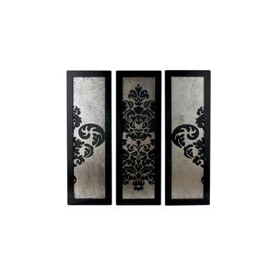 Damask Wall Triptych