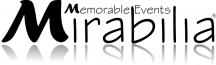 Logo for Mirabilia Event Managers & Set Designers
