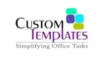 Logo for Customised Word Templates Australia by Custom Templates