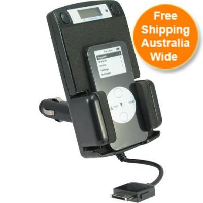 FM Transmitter Charger Holder