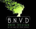 Logo for B.N.V.D Hair Design - Hair Extensions Brisbane