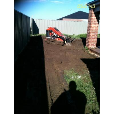 Excavation in Very wet area in Cranbourne