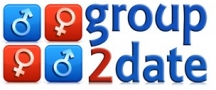 Logo for Group2Date - Dating Service Sydney