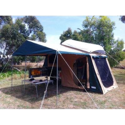High Grade Canvas on Custom Made Trailers