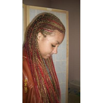 red - caramel - brown