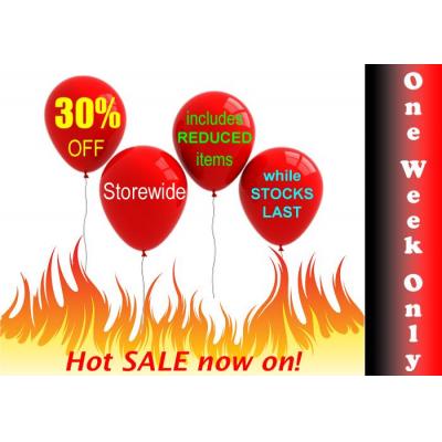Don't miss our January Sale....last day is the 10th of January....BE QUICK!