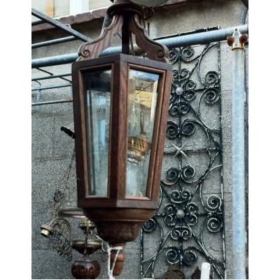 Fine wood and glass lanterns