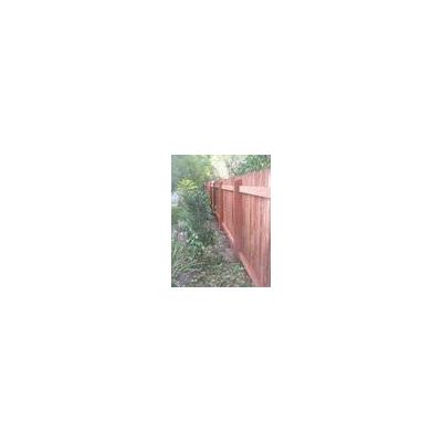 This is a Jarrah picket fence.