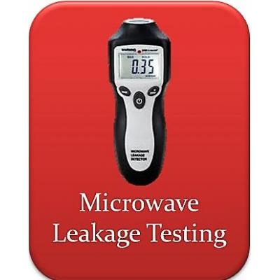 Microwave testing ensures the equipment being used is not leaking dangerous amounts of radiation.
