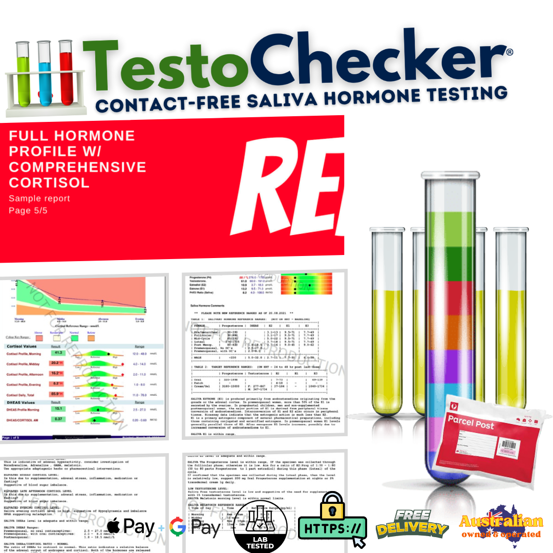 Full Hormone Profile With Comprehensive Cortisol