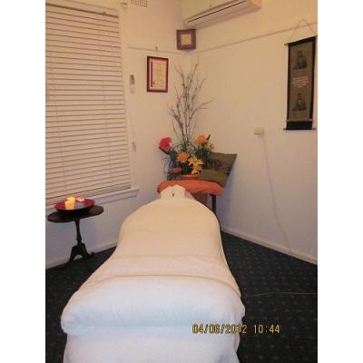 Massage improves circulation and eases pain in aching muscles.