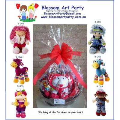 Book your next children party with us and receive this gorgeous hamper for free!