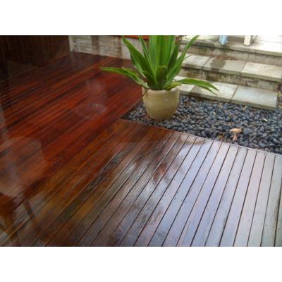 Existing deck Merbau
re sanded and oiled with 3 coats Sikens