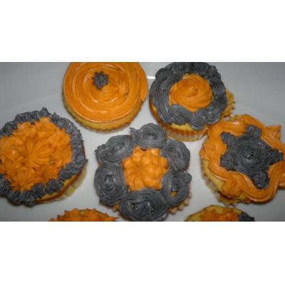 Banana Halloween Cup cakes