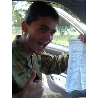 Quinny as he likes to be called now can travel when not defending Australia as a Soldier in Townsville.
