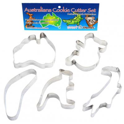 This pack includes a kangaroo, koala, map of Australia, crocodile and boomerang.  Perfect for Australia Day celebrations 