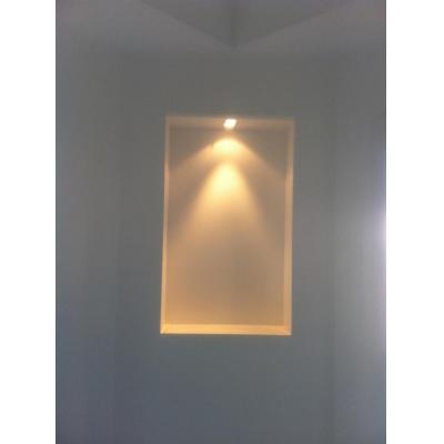 This is a cut out with a Down Light to give it a great feature
