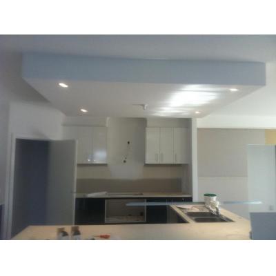 Kitchen Downlights over bench
