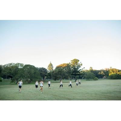Shuttle runs, improving cardiovascular endurance and body toning.
