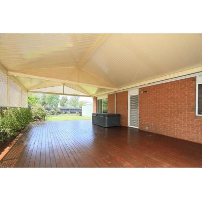 decking and pergola