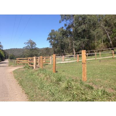 We do fencing both rural and rustic